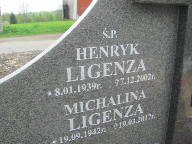 Michalina Ligenza 1942 Rymanów - Grobonet - Wyszukiwarka osób pochowanych