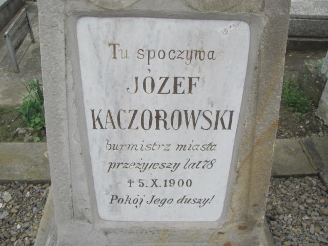 Józef Kaczorowski 1821 Rymanów - Grobonet - Wyszukiwarka osób pochowanych