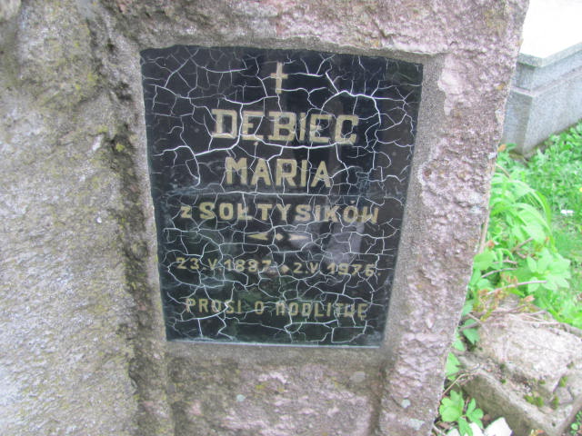 Jan Dębiec 1883 Rymanów - Grobonet - Wyszukiwarka osób pochowanych