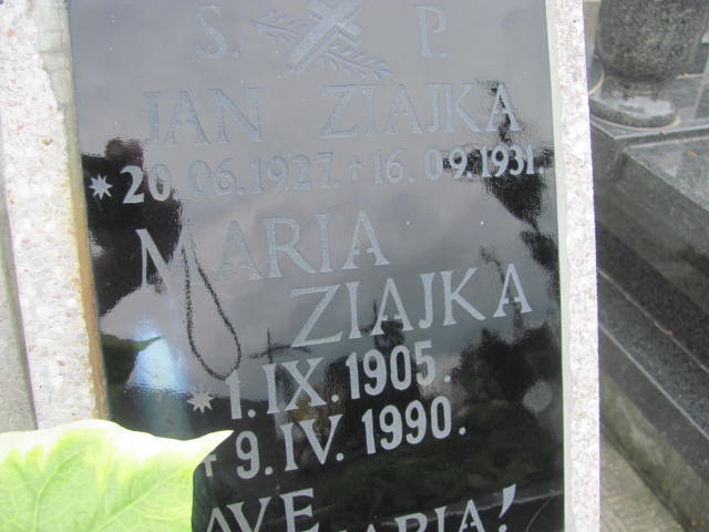 Jan Ziajka 1927 Rymanów - Grobonet - Wyszukiwarka osób pochowanych