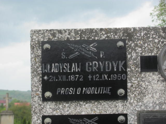 Władysław Grydyk 1872 Rymanów - Grobonet - Wyszukiwarka osób pochowanych