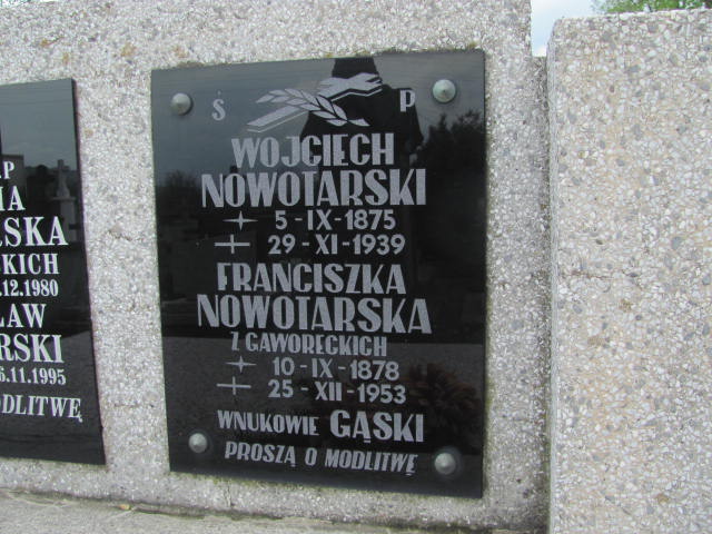 Wojciech Nowotarski 1875 Rymanów - Grobonet - Wyszukiwarka osób pochowanych