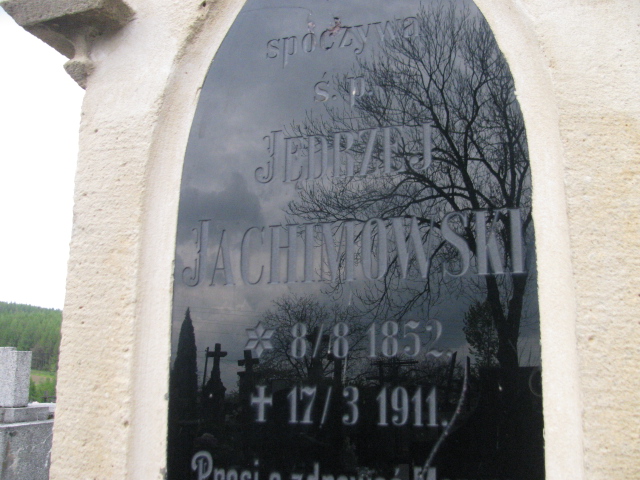 Jędrzej Jachimowski 1852 Rymanów - Grobonet - Wyszukiwarka osób pochowanych