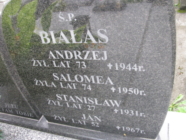 Dominik Białas 1910 Rymanów - Grobonet - Wyszukiwarka osób pochowanych