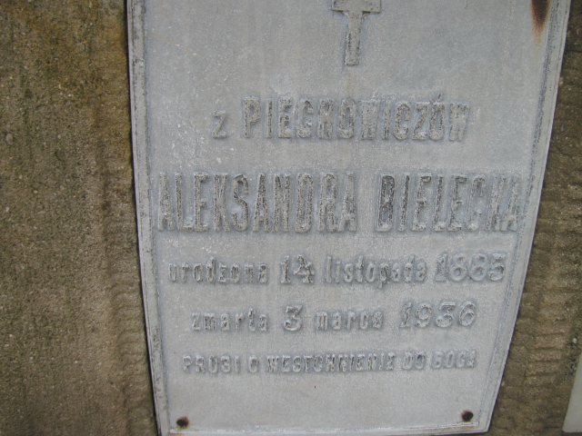 Ignacy Janina Bielecki 1862 Rymanów - Grobonet - Wyszukiwarka osób pochowanych