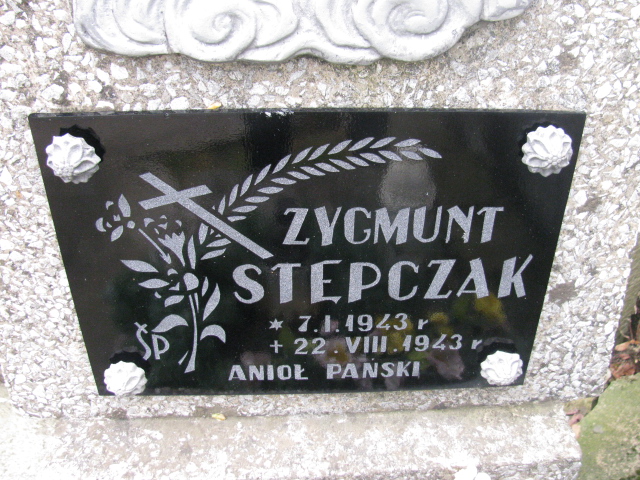 Zygmunt Stępczak 1943 Rymanów - Grobonet - Wyszukiwarka osób pochowanych