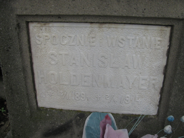 Stanisław Holdenmayer 1894 Rymanów - Grobonet - Wyszukiwarka osób pochowanych
