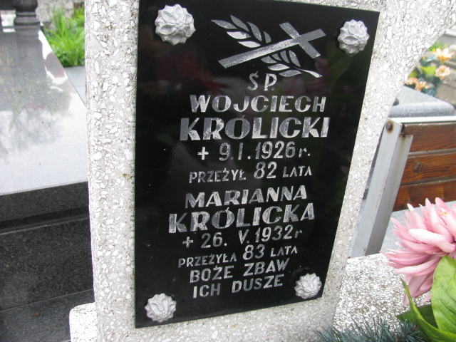 Wojciech Królicki 1843 Rymanów - Grobonet - Wyszukiwarka osób pochowanych