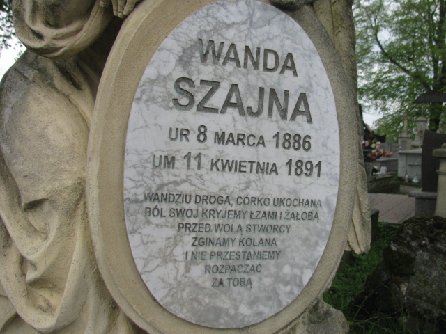 Wanda Szajna 1886 Rymanów - Grobonet - Wyszukiwarka osób pochowanych
