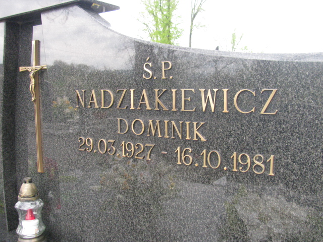 Tomasz Nadziakiewicz 1855 Rymanów - Grobonet - Wyszukiwarka osób pochowanych