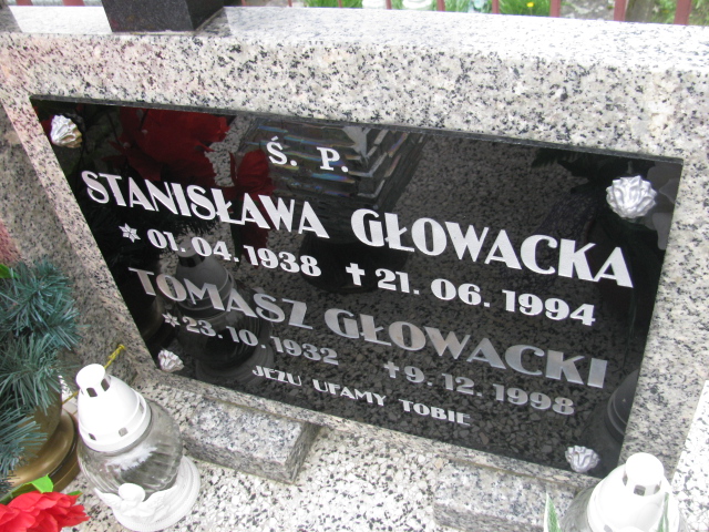 Stanisława Głowacka 1938 Rymanów - Grobonet - Wyszukiwarka osób pochowanych