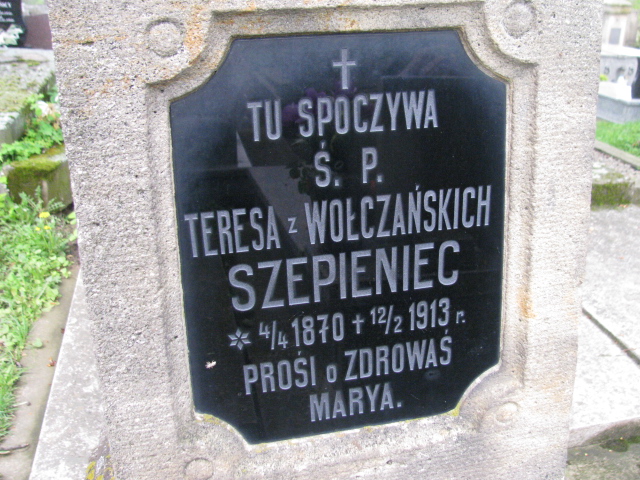Teresa Szepieniec 1870 Rymanów - Grobonet - Wyszukiwarka osób pochowanych