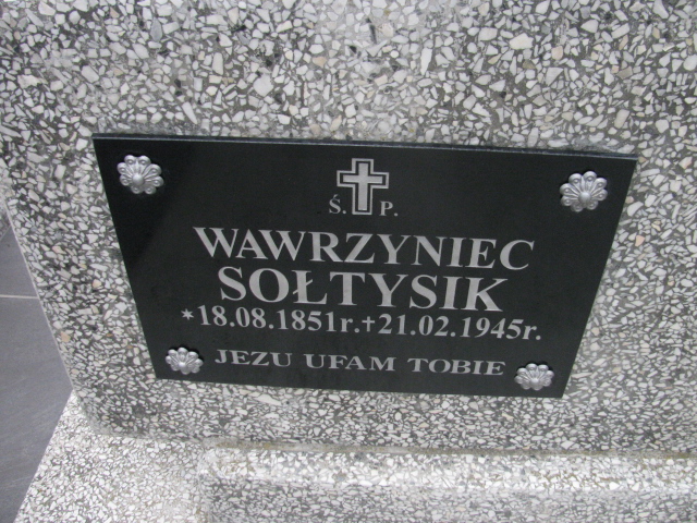 Wawrzyniec Sołtysik 1851 Rymanów - Grobonet - Wyszukiwarka osób pochowanych
