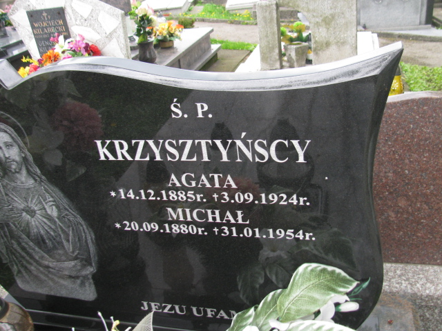 Agata Krzysztyńska 1885 Rymanów - Grobonet - Wyszukiwarka osób pochowanych