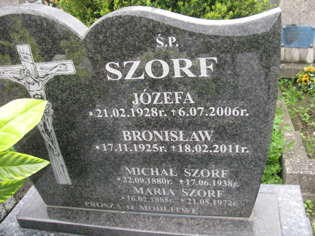 Maria Szorf 1885 Rymanów - Grobonet - Wyszukiwarka osób pochowanych