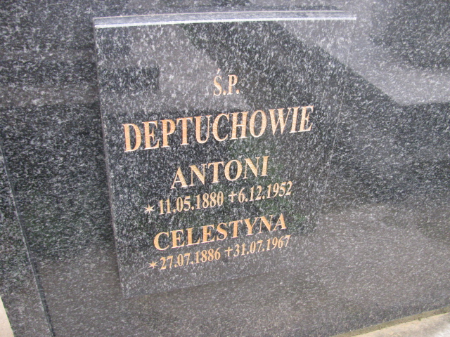 Celestyna Deptuch 1883 Rymanów - Grobonet - Wyszukiwarka osób pochowanych