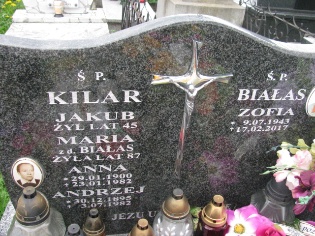 Anna Kilar 1900 Rymanów - Grobonet - Wyszukiwarka osób pochowanych