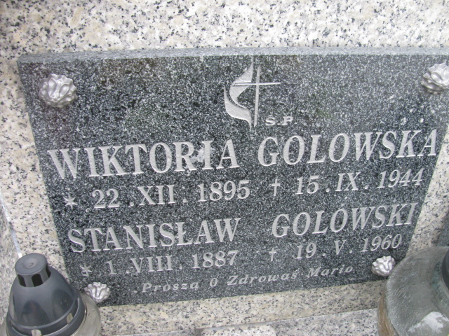 Wiktoria Golowska 1895 Rymanów - Grobonet - Wyszukiwarka osób pochowanych