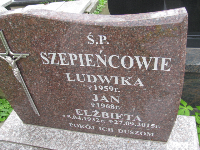 Elżbieta Szepieniec 1932 Rymanów - Grobonet - Wyszukiwarka osób pochowanych