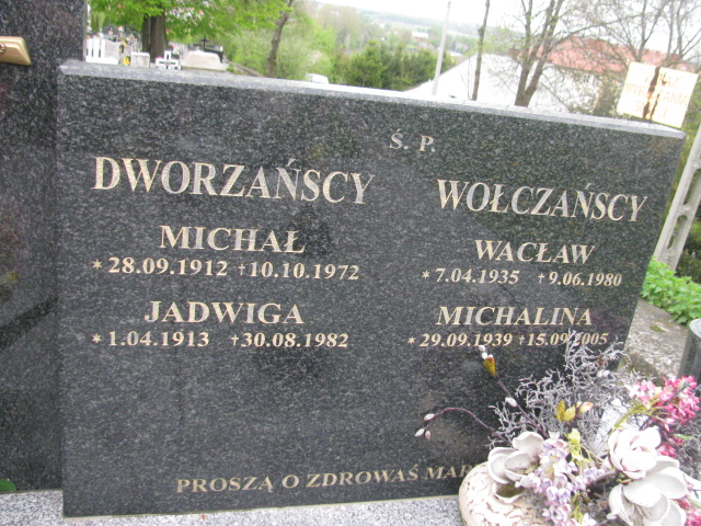 Jadwiga Dworzańska 1913 Rymanów - Grobonet - Wyszukiwarka osób pochowanych