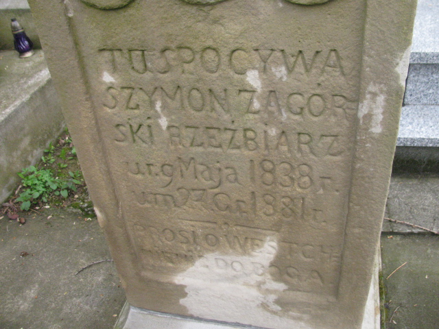 Szymon Zagórski 1838 Rymanów - Grobonet - Wyszukiwarka osób pochowanych