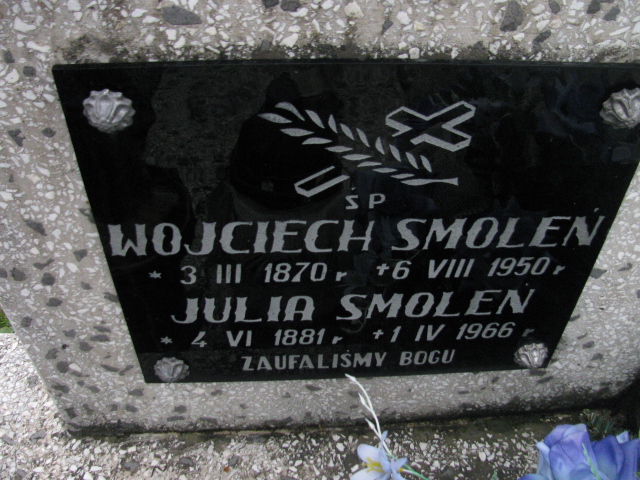 Julia Smoleń 1881 Rymanów - Grobonet - Wyszukiwarka osób pochowanych