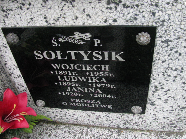 Wojciech Sołtysik 1890 Rymanów - Grobonet - Wyszukiwarka osób pochowanych