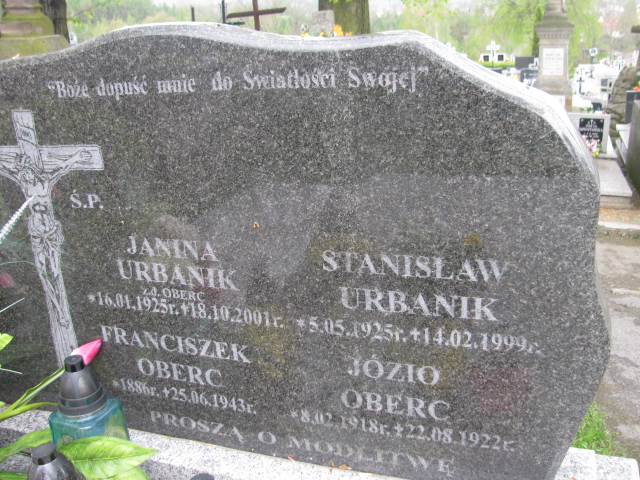 Franciszek Oberc 1885 Rymanów - Grobonet - Wyszukiwarka osób pochowanych