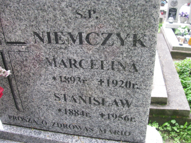 Marcelina Niemczyk 1892 Rymanów - Grobonet - Wyszukiwarka osób pochowanych