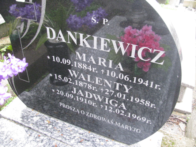 Maria Dankiewicz 1884 Rymanów - Grobonet - Wyszukiwarka osób pochowanych