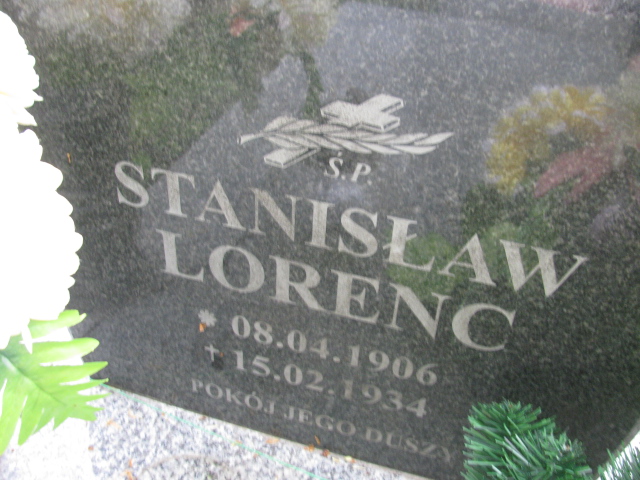 Stanisław Lorenc 1906 Rymanów - Grobonet - Wyszukiwarka osób pochowanych