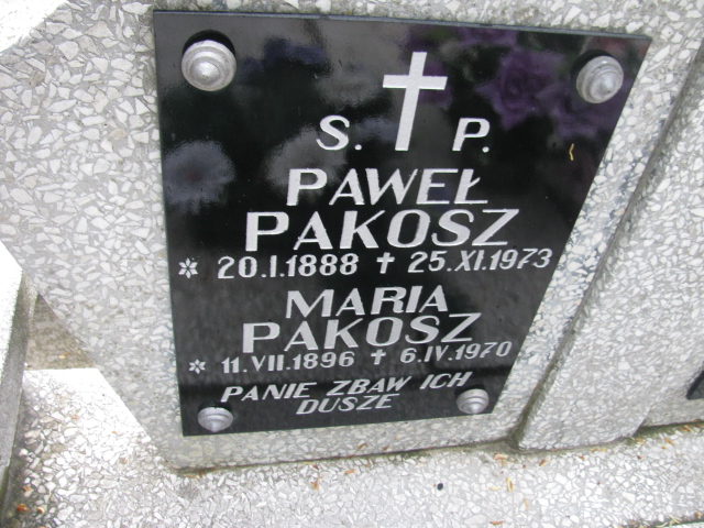 Michał Pakosz 1918 Rymanów - Grobonet - Wyszukiwarka osób pochowanych