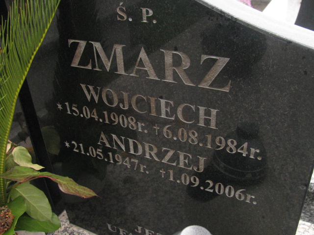 Andrzej Zmarz 1947 Rymanów - Grobonet - Wyszukiwarka osób pochowanych
