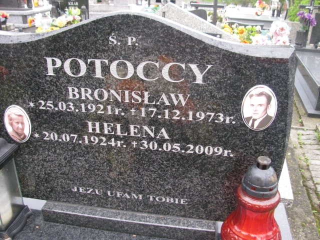 Bronisław Potocki 1921 Rymanów - Grobonet - Wyszukiwarka osób pochowanych