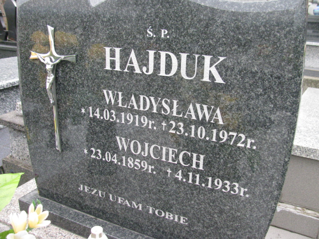 Wojciech Hajduk 1859 Rymanów - Grobonet - Wyszukiwarka osób pochowanych