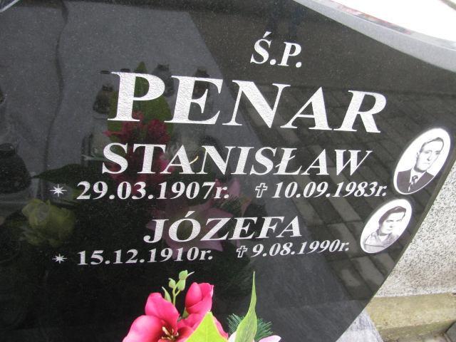 Józefa Penar 1910 Rymanów - Grobonet - Wyszukiwarka osób pochowanych