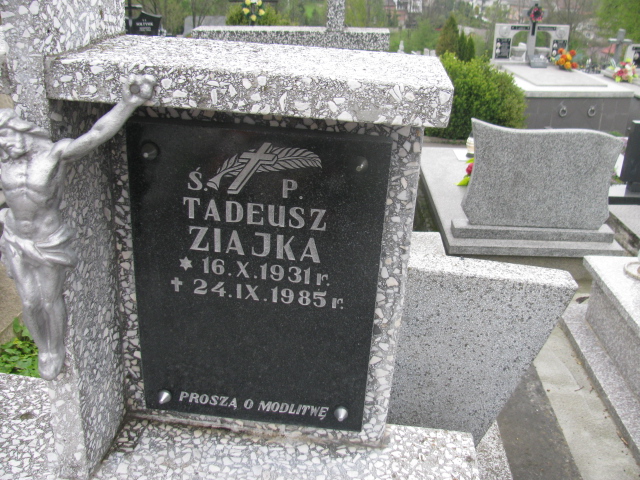 Tadeusz Ziajka 1931 Rymanów - Grobonet - Wyszukiwarka osób pochowanych