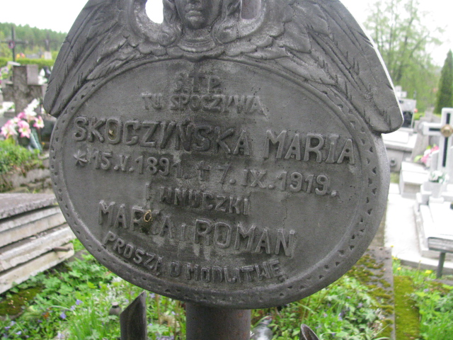 Maria Skoczyńska 1891 Rymanów - Grobonet - Wyszukiwarka osób pochowanych