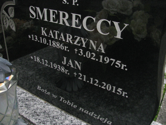 Jan Smerecki 1938 Rymanów - Grobonet - Wyszukiwarka osób pochowanych