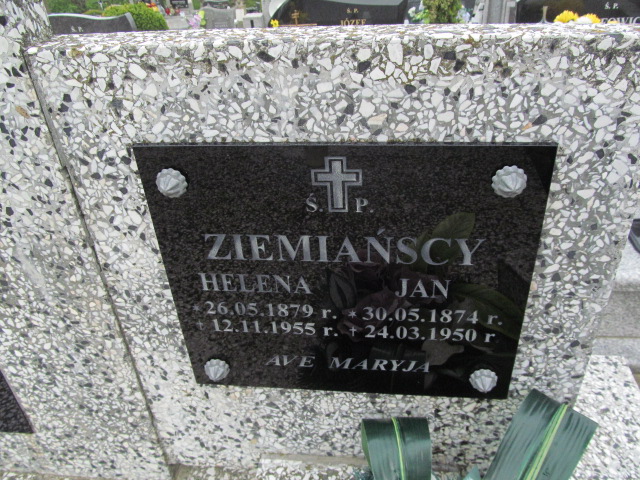 Helena Ziemiańska 1879 Rymanów - Grobonet - Wyszukiwarka osób pochowanych