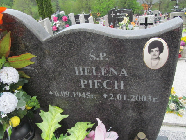 Helena Piech 1945 Rymanów - Grobonet - Wyszukiwarka osób pochowanych