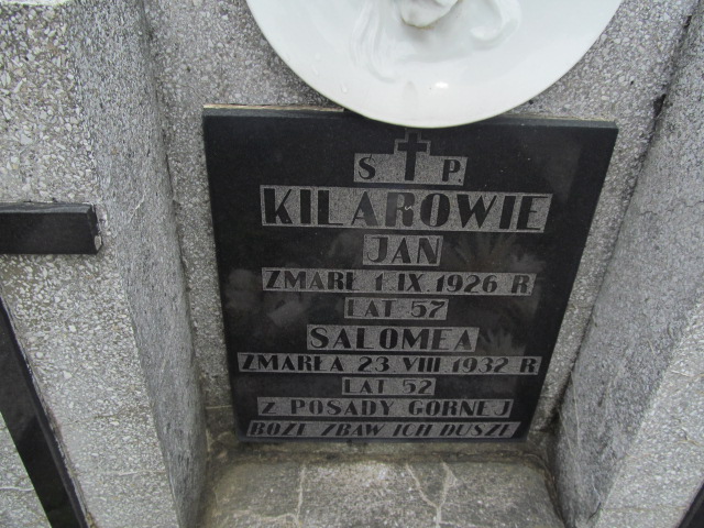 Jan Kilar 1868 Rymanów - Grobonet - Wyszukiwarka osób pochowanych