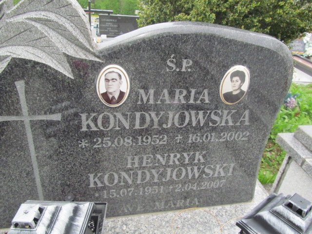 Henryk Kondyjowski 1951 Rymanów - Grobonet - Wyszukiwarka osób pochowanych