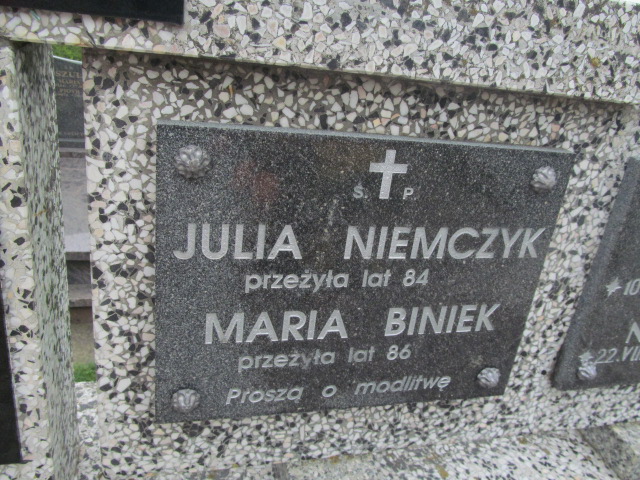 Jadwiga Niemczyk 1919 Rymanów - Grobonet - Wyszukiwarka osób pochowanych