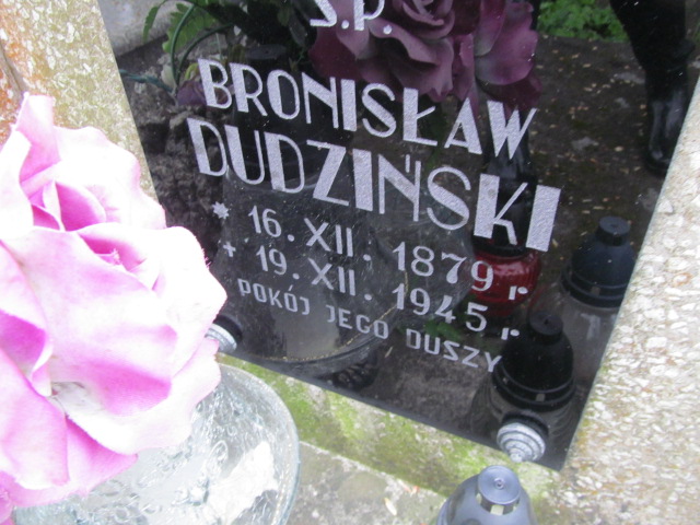 Bronisław Dudziński 1879 Rymanów - Grobonet - Wyszukiwarka osób pochowanych