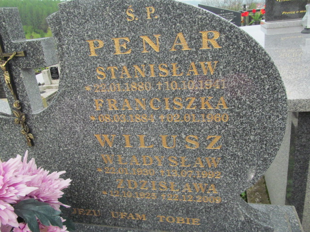 Stanisław Penar 1880 Rymanów - Grobonet - Wyszukiwarka osób pochowanych