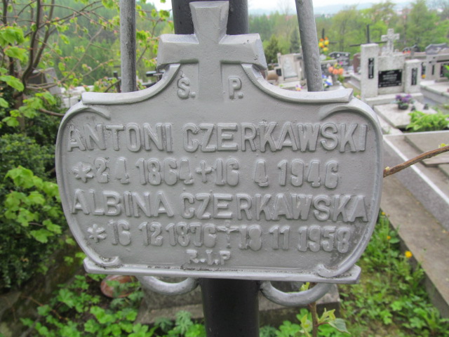 Antoni Czerkawski 1864 Rymanów - Grobonet - Wyszukiwarka osób pochowanych