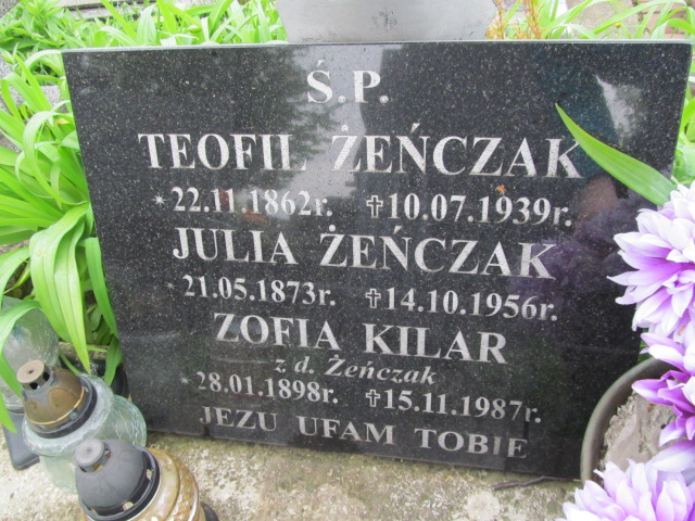 Teofil Żeńczak 1862 Rymanów - Grobonet - Wyszukiwarka osób pochowanych