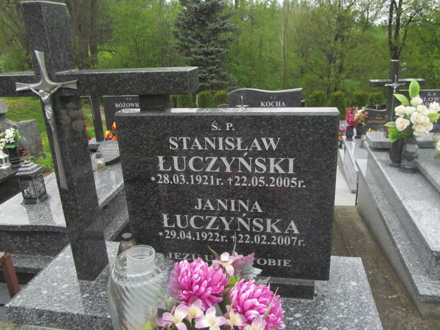Stanisław Łuczyński 1921 Rymanów - Grobonet - Wyszukiwarka osób pochowanych