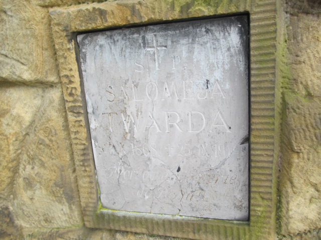 Salomeja Twarda 1867 Rymanów - Grobonet - Wyszukiwarka osób pochowanych